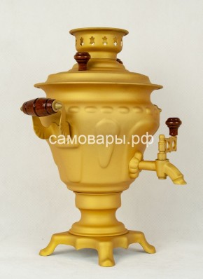 Электрический самовар "Русское золото" матовая груша на 2 литра (Ограниченная серия) в Нижнем Тагиле - nizhniy-tagil.ok-mebel.com | фото 3