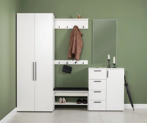 ЭЙР прихожая (модульная) Белый Шагрень в Нижнем Тагиле - nizhniy-tagil.ok-mebel.com | фото