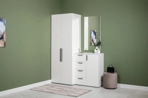 ЭЙР прихожая (модульная) Белый Шагрень в Нижнем Тагиле - nizhniy-tagil.ok-mebel.com | фото 3