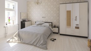 Фиеста Кровать 1600, цвет венге/дуб лоредо, ШхГхВ 163,5х203,5х80 см., сп.м. 1600х2000 мм., без матраса, основание есть в Нижнем Тагиле - nizhniy-tagil.ok-mebel.com | фото 5