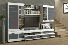 Гостиная Камелия Композиция 1 (Снежный ясень - серый) в Нижнем Тагиле - nizhniy-tagil.ok-mebel.com | фото
