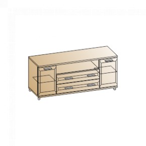 Гостиная Мелисса Композиция 4 (Ясень Асахи) в Нижнем Тагиле - nizhniy-tagil.ok-mebel.com | фото 4