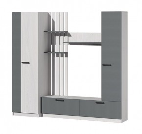 Гостиная Юджи (Анкор светлый/Графит) в Нижнем Тагиле - nizhniy-tagil.ok-mebel.com | фото 2