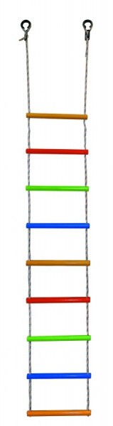 Лестница веревочная 9 перекладин цв.радуга D=30 в Нижнем Тагиле - nizhniy-tagil.ok-mebel.com | фото 1