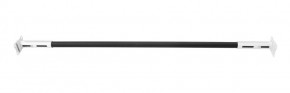 Турник раздвижной 1250-1500 цв. белый-черный FLEXTER PROFI в Нижнем Тагиле - nizhniy-tagil.ok-mebel.com | фото