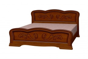 КАРИНА-8 Кровать из массива (Орех) в Нижнем Тагиле - nizhniy-tagil.ok-mebel.com | фото 2