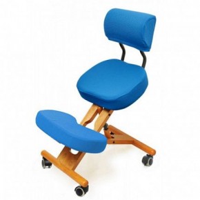 Коленный стул со спинкой Smartstool KW02В + Чехлы в Нижнем Тагиле - nizhniy-tagil.ok-mebel.com | фото 2