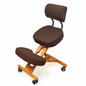 Коленный стул со спинкой Smartstool KW02В + Чехлы в Нижнем Тагиле - nizhniy-tagil.ok-mebel.com | фото 7