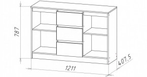 НИЦЦА-5 Комод (НЦ.05) в Нижнем Тагиле - nizhniy-tagil.ok-mebel.com | фото 2