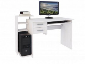 Компьютерный стол №12 (Анкор белый) в Нижнем Тагиле - nizhniy-tagil.ok-mebel.com | фото