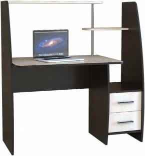 Компьютерный стол КЛ №6.2 левый (Венге/Дуб молочный) в Нижнем Тагиле - nizhniy-tagil.ok-mebel.com | фото