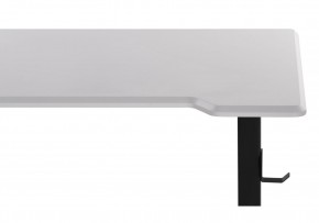 Компьютерный стол Маркос с механизмом подъема 120х75х75 белая шагрень / черный в Нижнем Тагиле - nizhniy-tagil.ok-mebel.com | фото 8