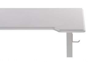 Компьютерный стол Маркос с механизмом подъема 120х75х75 белый / шагрень белая в Нижнем Тагиле - nizhniy-tagil.ok-mebel.com | фото 8