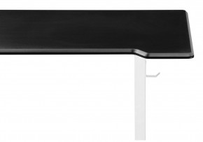 Компьютерный стол Маркос с механизмом подъема 140х80х75 черная шагрень / белый в Нижнем Тагиле - nizhniy-tagil.ok-mebel.com | фото 8