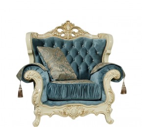 Комплект мягкой мебели Эсмеральда 3+1+1 (Бирюза) без механизма в Нижнем Тагиле - nizhniy-tagil.ok-mebel.com | фото 5
