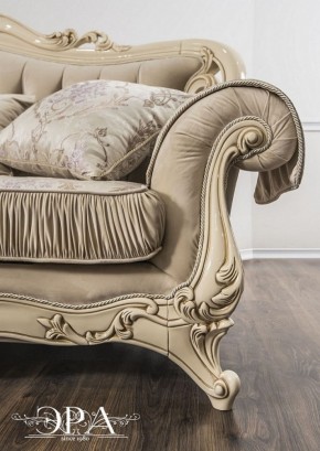 Комплект мягкой мебели Мона Лиза (крем) с раскладным механизмом в Нижнем Тагиле - nizhniy-tagil.ok-mebel.com | фото 4