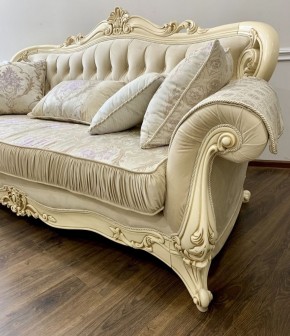 Комплект мягкой мебели Мона Лиза (крем) с раскладным механизмом в Нижнем Тагиле - nizhniy-tagil.ok-mebel.com | фото 5