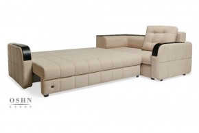 Комплект мягкой мебели Остин Garcia Ivory (Рогожка) Угловой + 1 кресло в Нижнем Тагиле - nizhniy-tagil.ok-mebel.com | фото 3