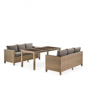 Комплект плетеной мебели T365/S65B-W65 Light Brown в Нижнем Тагиле - nizhniy-tagil.ok-mebel.com | фото 1