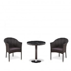 Комплект плетеной мебели T601/Y350A-W53 Brown (2+1) в Нижнем Тагиле - nizhniy-tagil.ok-mebel.com | фото