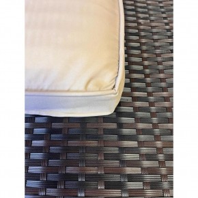 Комплект плетеной мебели  YR822Br Brown-Beige (подушка бежевая) в Нижнем Тагиле - nizhniy-tagil.ok-mebel.com | фото 2