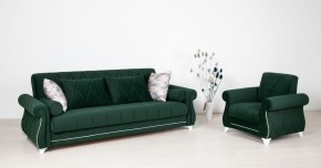Комплект Роуз ТД 411 диван-кровать + кресло + комплект подушек в Нижнем Тагиле - nizhniy-tagil.ok-mebel.com | фото