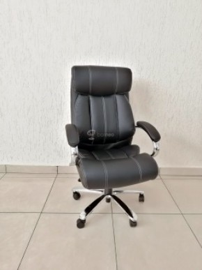 Кресло Barneo K-303 для руководителя (черная экокожа) в Нижнем Тагиле - nizhniy-tagil.ok-mebel.com | фото
