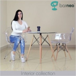 Кресло Barneo N-14-14 SteelMold прозрачный в Нижнем Тагиле - nizhniy-tagil.ok-mebel.com | фото 2