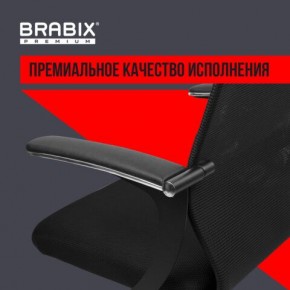 Кресло BRABIX PREMIUM "Ultimate EX-801" хром, плотная двойная сетка Х2, черное, 532917 в Нижнем Тагиле - nizhniy-tagil.ok-mebel.com | фото 3