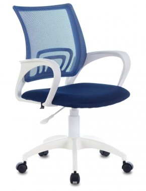 Кресло BRABIX "Fly MG-396W" (белый/темно-синее) 532399 в Нижнем Тагиле - nizhniy-tagil.ok-mebel.com | фото