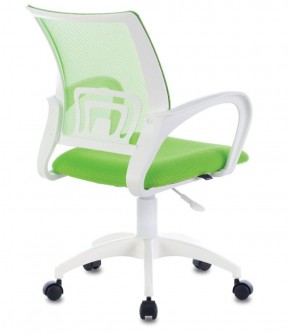 Кресло BRABIX "Fly MG-396W", пластик белый, сетка, салатовое, 532403 в Нижнем Тагиле - nizhniy-tagil.ok-mebel.com | фото 3