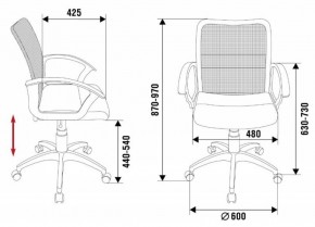 Кресло Бюрократ CH-590SL/BLACK в Нижнем Тагиле - nizhniy-tagil.ok-mebel.com | фото 4