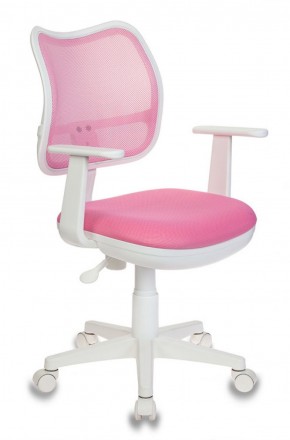 Кресло детское Бюрократ CH-W797/PK/TW-13A розовый в Нижнем Тагиле - nizhniy-tagil.ok-mebel.com | фото 1