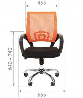 Кресло для оператора CHAIRMAN 696 хром (ткань TW-11/сетка TW-01) в Нижнем Тагиле - nizhniy-tagil.ok-mebel.com | фото 6