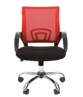 Кресло для оператора CHAIRMAN 696 хром (ткань TW-11/сетка TW-69) в Нижнем Тагиле - nizhniy-tagil.ok-mebel.com | фото 2
