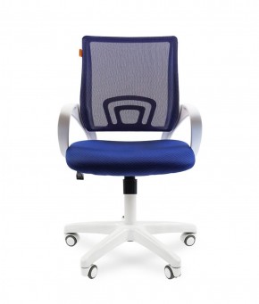 Кресло для оператора CHAIRMAN 696 white (ткань TW-10/сетка TW-05) в Нижнем Тагиле - nizhniy-tagil.ok-mebel.com | фото 2