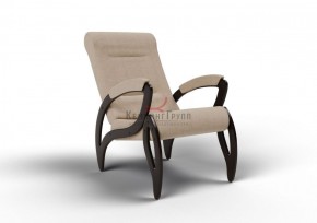 Кресло для отдыха Зельден 20-Т-П (ткань/венге) ПЕСОК в Нижнем Тагиле - nizhniy-tagil.ok-mebel.com | фото 1