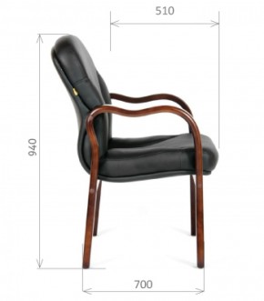 Кресло для посетителей CHAIRMAN 658 (натуральная кожа) в Нижнем Тагиле - nizhniy-tagil.ok-mebel.com | фото 5