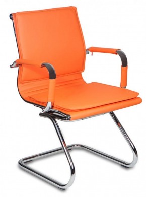 Кресло для посетителя Бюрократ CH-993-Low-V/orange оранжевый в Нижнем Тагиле - nizhniy-tagil.ok-mebel.com | фото