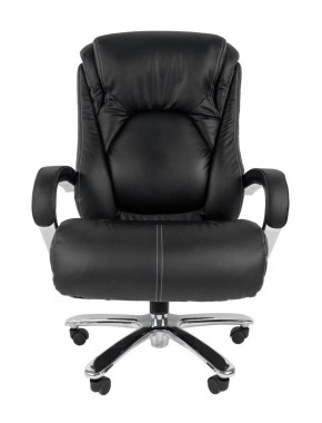 Кресло для руководителя CHAIRMAN 402 (Кожа) Черное в Нижнем Тагиле - nizhniy-tagil.ok-mebel.com | фото 1