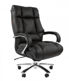 Кресло для руководителя CHAIRMAN 405 (Кожа) Черное в Нижнем Тагиле - nizhniy-tagil.ok-mebel.com | фото 2