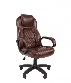 Кресло для руководителя  CHAIRMAN 432 (Экокожа коричневая) в Нижнем Тагиле - nizhniy-tagil.ok-mebel.com | фото 1