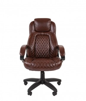 Кресло для руководителя  CHAIRMAN 432 (Экокожа коричневая) в Нижнем Тагиле - nizhniy-tagil.ok-mebel.com | фото 2