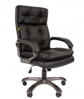 Кресло для руководителя  CHAIRMAN 442 (экокожа черная) в Нижнем Тагиле - nizhniy-tagil.ok-mebel.com | фото 2