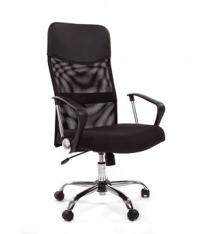 Кресло для руководителя CHAIRMAN 610 N (15-21 черный/сетка черный) в Нижнем Тагиле - nizhniy-tagil.ok-mebel.com | фото