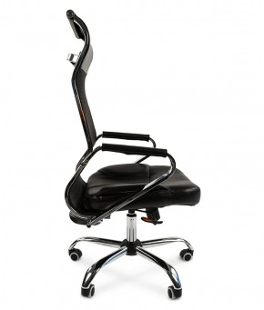 Кресло для руководителя CHAIRMAN 700 (Сетка) Черное в Нижнем Тагиле - nizhniy-tagil.ok-mebel.com | фото 3