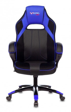 Кресло игровое Бюрократ VIKING 2 AERO BLUE черный/синий в Нижнем Тагиле - nizhniy-tagil.ok-mebel.com | фото 2