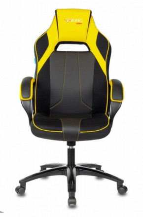 Кресло игровое Бюрократ VIKING 2 AERO YELLOW черный/желтый в Нижнем Тагиле - nizhniy-tagil.ok-mebel.com | фото 2