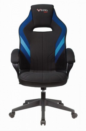 Кресло игровое Бюрократ VIKING 3 AERO BLUE черный/синий в Нижнем Тагиле - nizhniy-tagil.ok-mebel.com | фото 2