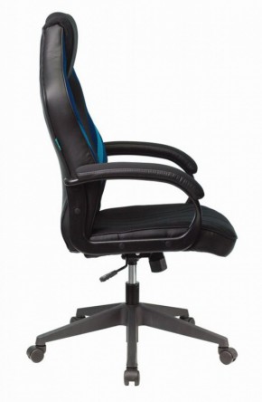 Кресло игровое Бюрократ VIKING 3 AERO BLUE черный/синий в Нижнем Тагиле - nizhniy-tagil.ok-mebel.com | фото 3